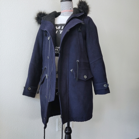 Zara Jackets & Blazers - Zara Wool Blend Winter Coat